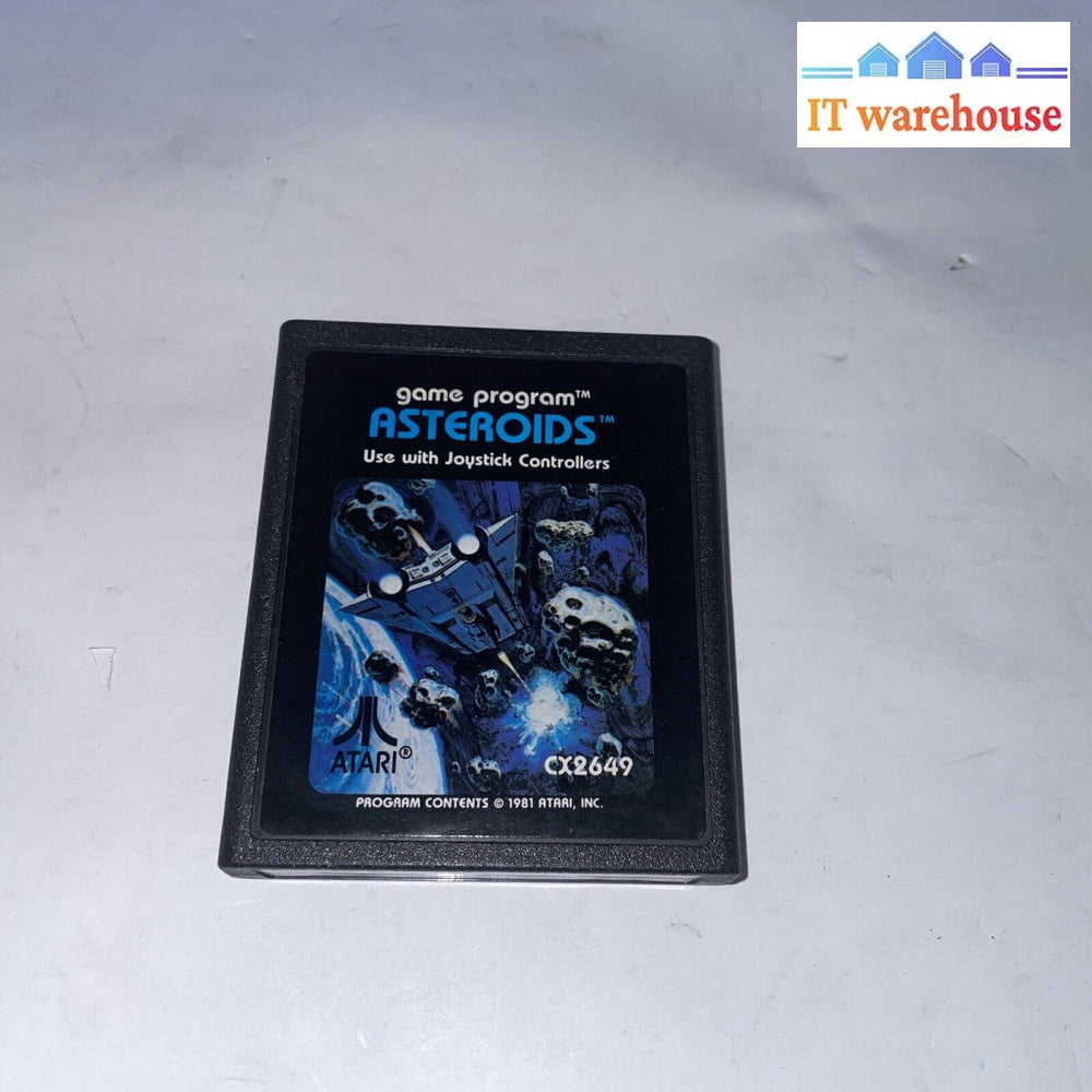 Vintage Asteroids Atari 2600 Game Cartridge