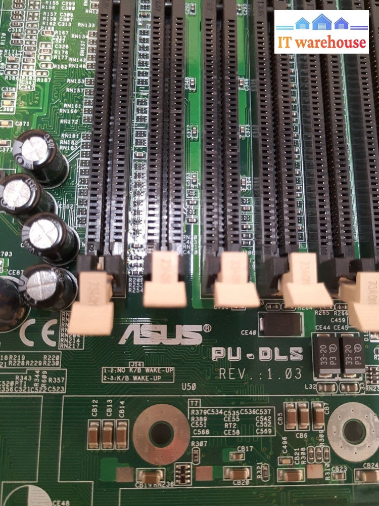 - Vintage Asus Pu-Dls Dual Socket 604 Server Board