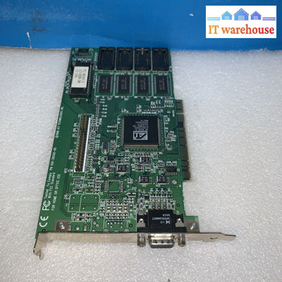 Vintage~ Ati 109-38500-00 Pci Mach64 Gt Video Card