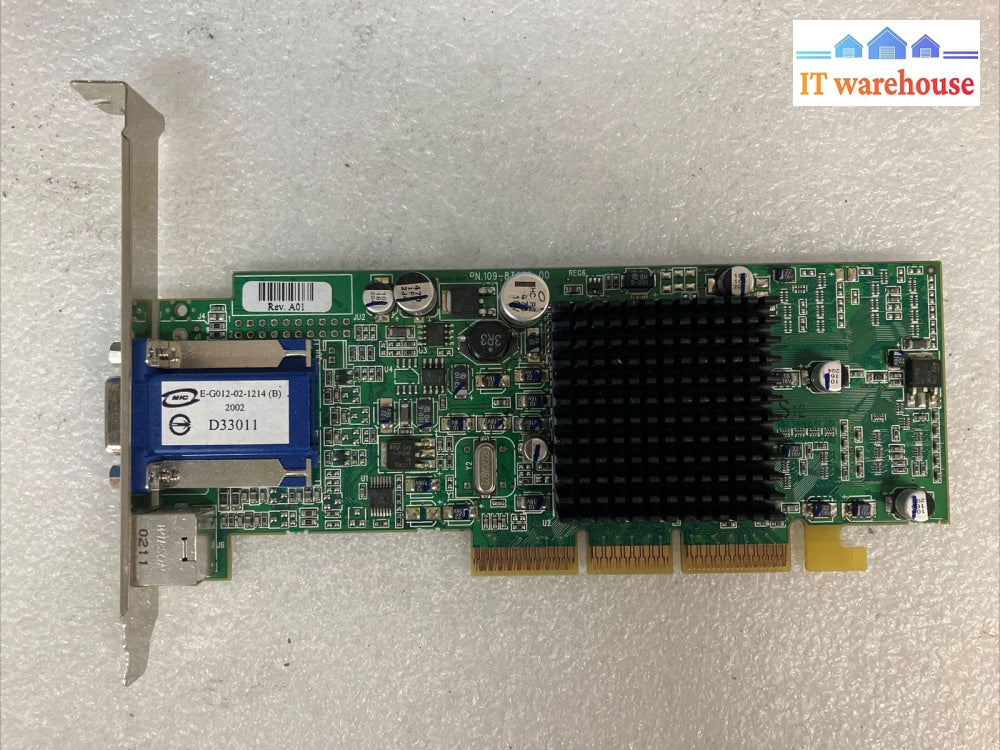 Vintage Ati 32Mb Agp Video Card 01R861 With Vga / S-Vid Output P/N: 1028341202 ~