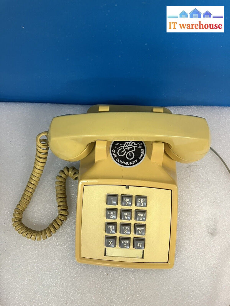 ~ Vintage Bell System Yellow Telephone