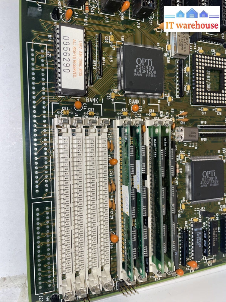 Vintage Dataexpert Opti 386-Wb Rev 1.0 Motherboard