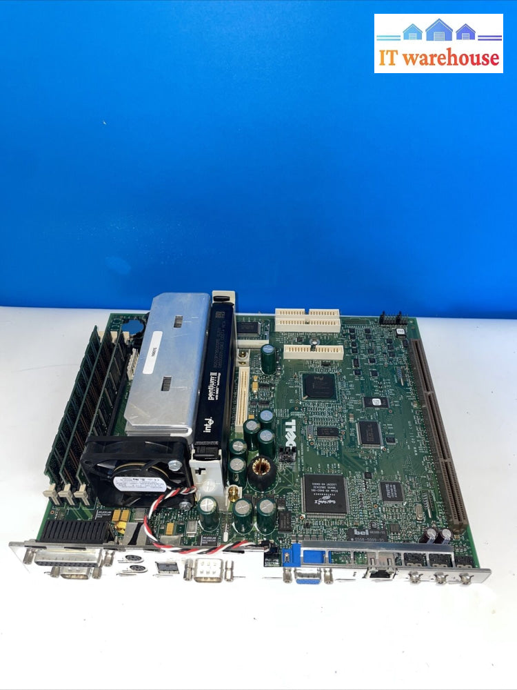 Vintage Dell Optiplex Gx1 Pc Motherboard With /2X Isa/ Pii 350Mhz/384Mb