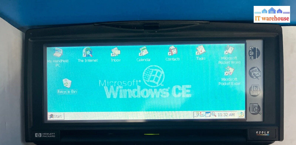 Vintage Hp 620Lx Touch Screen Mini Pc Hitachi Sh3 Cpu / 16Mb Ram Windows Ce ~