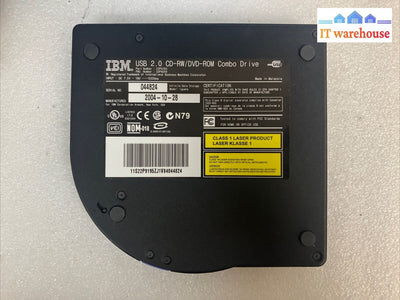 ~ Vintage Ibm Cd-Rw Dvd-Rom Usb 2.0 Combo Drive 22P9195 With Cable