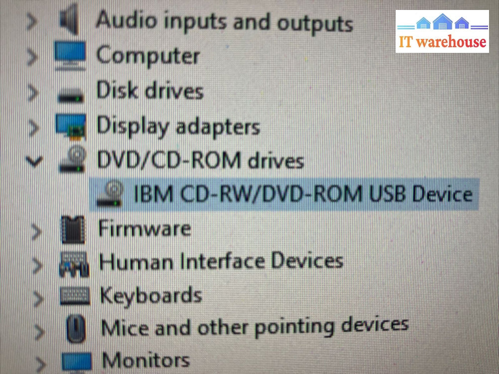 ~ Vintage Ibm Cd-Rw Dvd-Rom Usb 2.0 Combo Drive 22P9195 With Cable