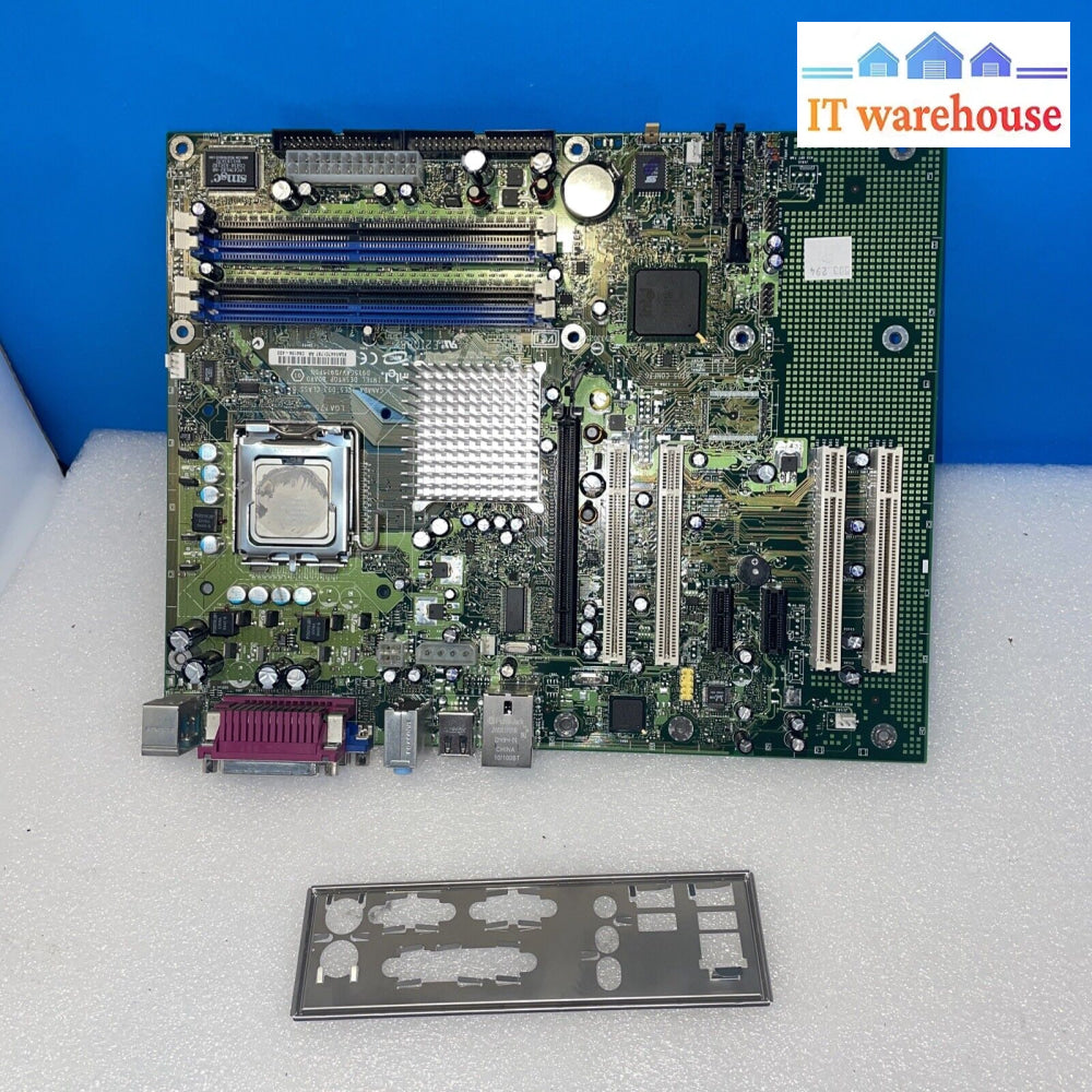 Vintage Intel Desktop Board 775 Motherboard D915Gav/D915Pgn With P4 3.0Ghz Cpu