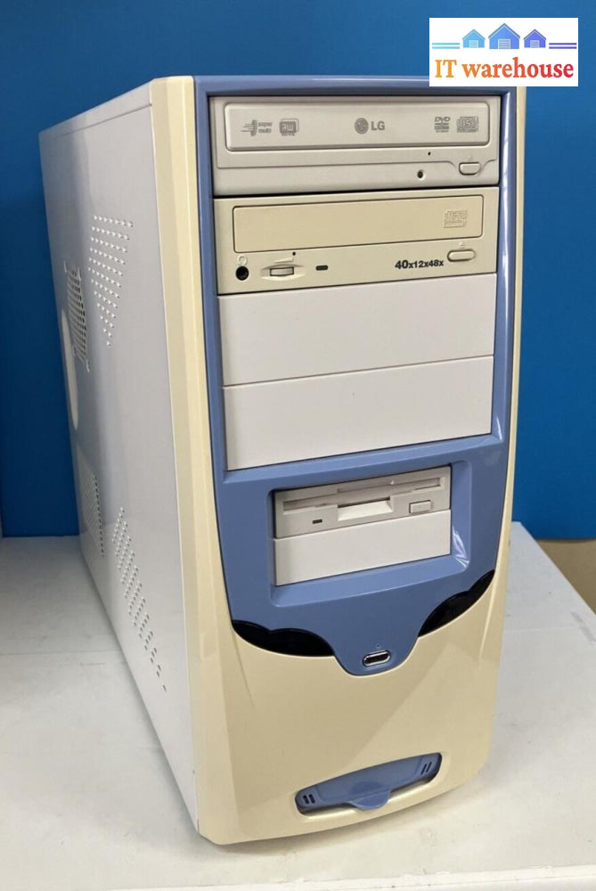 Vintage Intel Pentium 4 Desktop With 512Mb Ram / 160Gb Hdd Windows Xp Pro ~