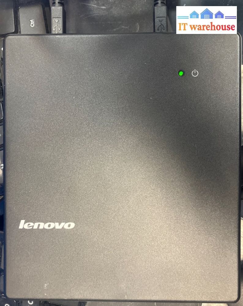 ~ Vintage Lenovo Dv-W28Pu-A Usb Super Multi-Burner 40Y8693 40Y8694 W/ Cable