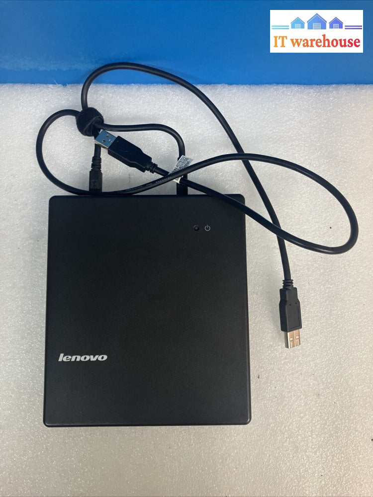 ~ Vintage Lenovo Dv-W28Pu-A Usb Super Multi-Burner 40Y8693 40Y8694 W/ Cable