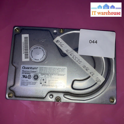 Vintage Quantum Fb54A011 Rev 03 Ibm 06H8729 Fireball 540At 540Mb Ide Hard Drive