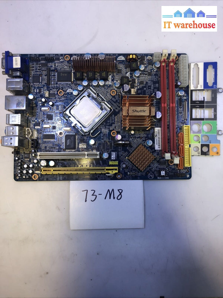 Vintage Shuttle Motherboard Fg31 (S5113) V3.2 +