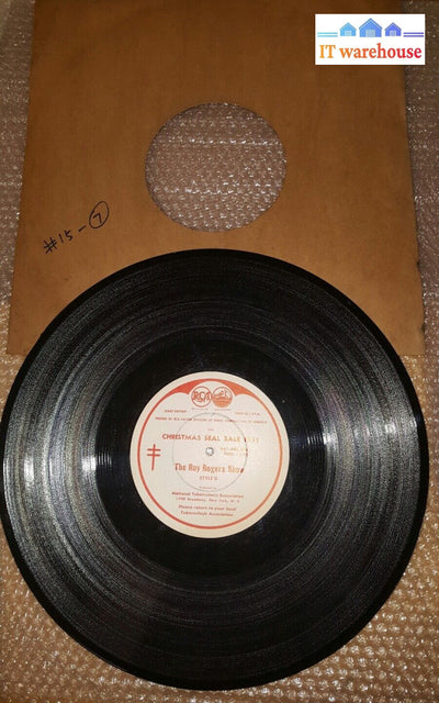 Vinyl Record - The Judy Canova Show -The Roy Rogers Show-Christmas Sale 1951 @@@