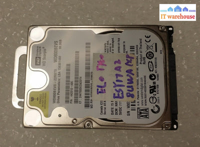 Wd Scoripio 2.5’’ Hard Drive W/ Elo Tyco Esy17A2-8Uwa Hd Caddy & Windows Xp