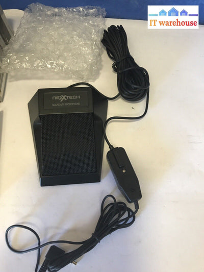 Wedge Boundary Microphone - Omni Directional W/Control Box Nexxtech 3303022