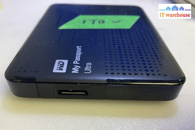 Western Digital Wdbzfp0010Bbk-04 My Passport Ultra 1Tb Portable Hdd 100% Health~