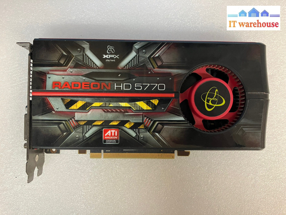 ~ Xfx Ati Radeon Hd 5770 1Gb Gddr5 Pci-E Video Card Hdmi Dual Dvi Hd-577A-Zn