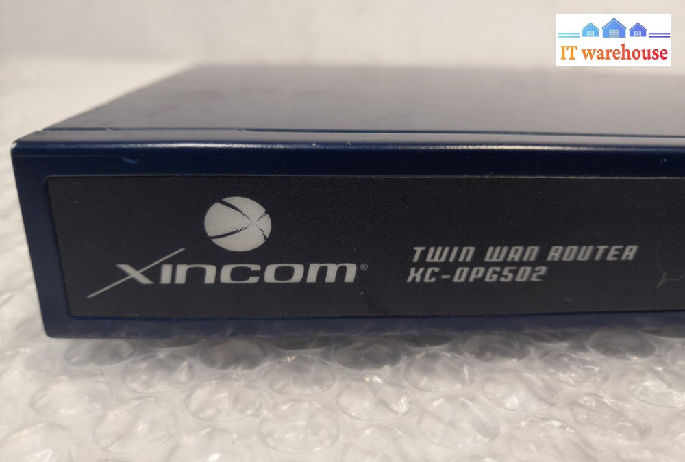 * Xincom Twin Wan Router Xc-Dpg502 With Ac Adapter~~~