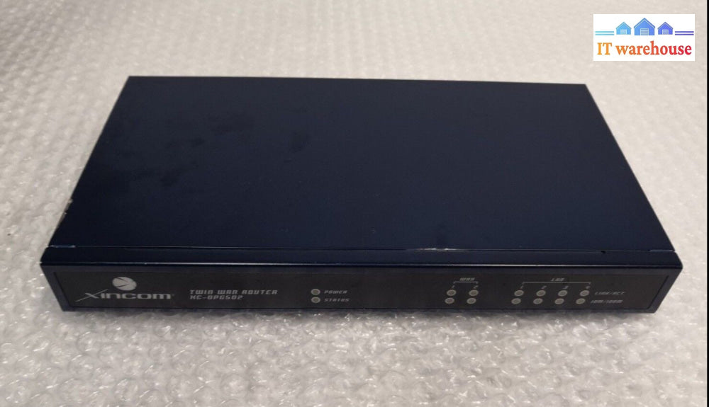 * Xincom Twin Wan Router Xc-Dpg502 With Ac Adapter~~~