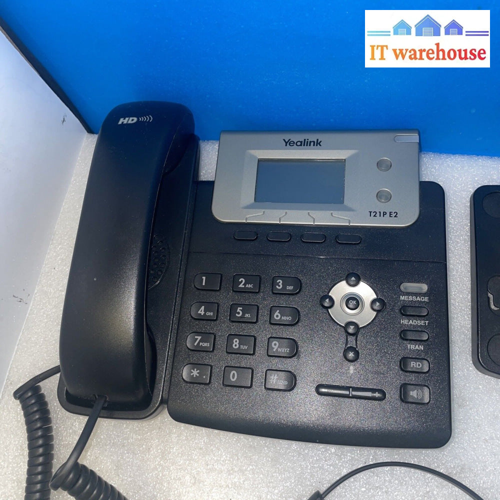 Yealink SIP-T21P E2 Dual-line Entry Level IP Phone + headset – IT Warehouse  Vancouver