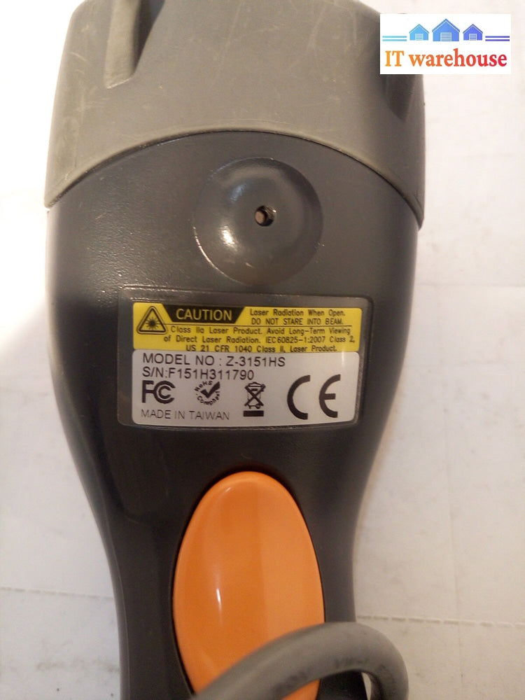 - Zba Handheld Barcode Scanner Model: Z-3151Hs