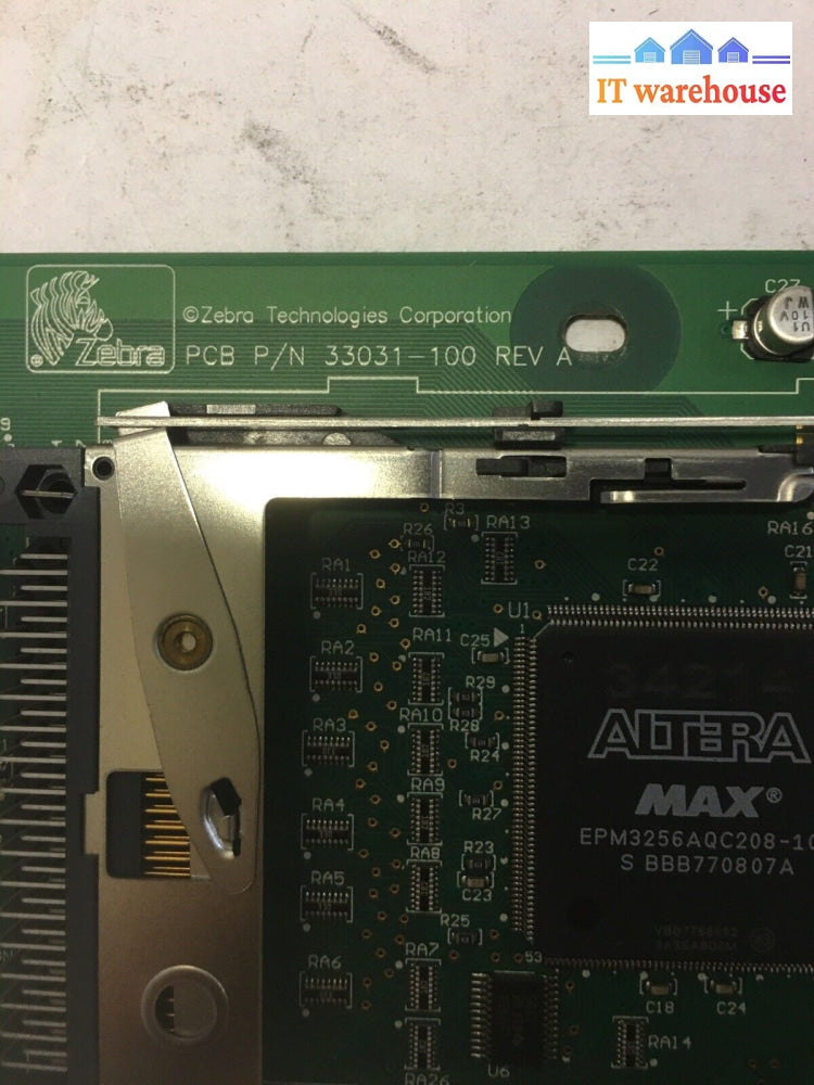 ~Zebra 140Xi Iii Plus Main Logic Board 33031-100 Rev A & 34901-100 F