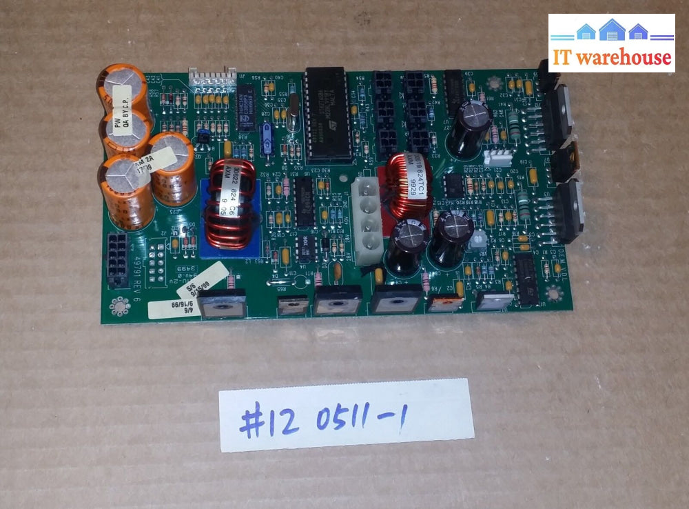 Zebra Bar Code Printers Board 49791 Rev 6