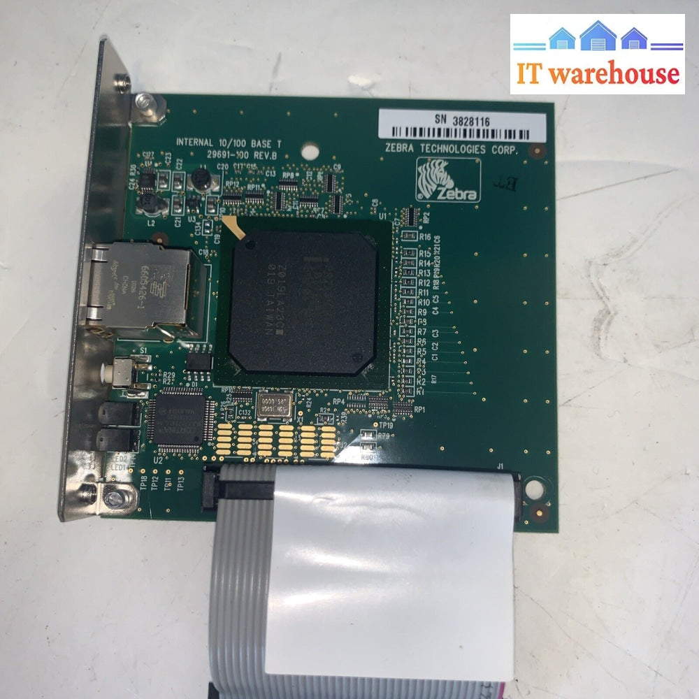 Zebra P1031033 / 29691-002 P1032712-001 S4M Internal Ethernet Print Server