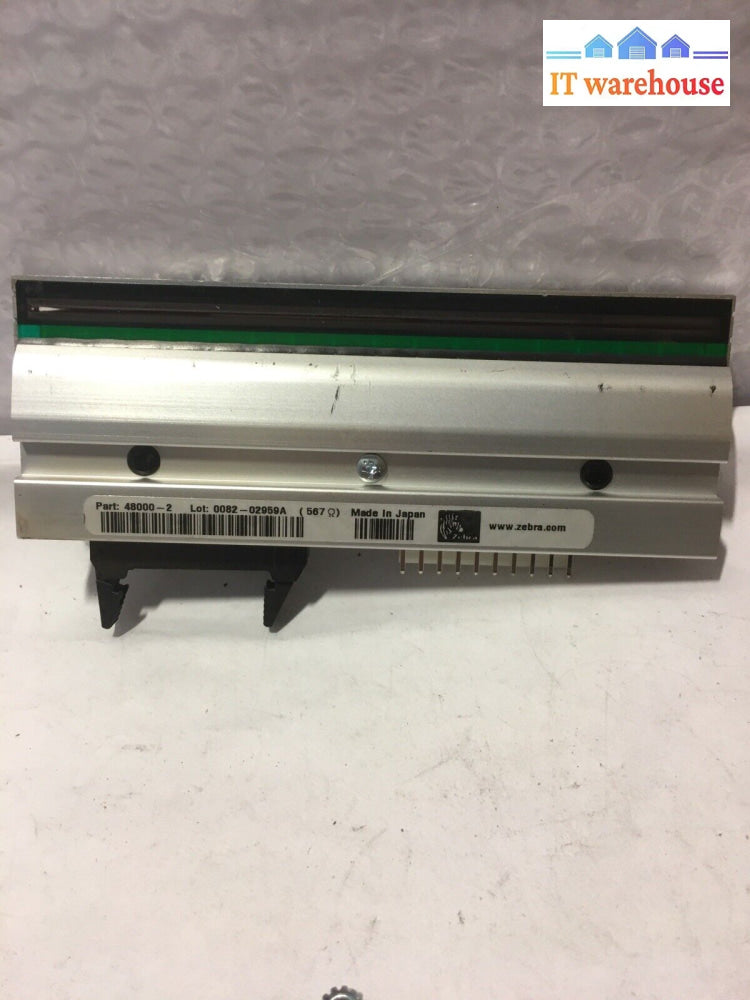 ～ Zebra Printhead 48000-2 For 140Xi3 Plus Label Printer As Is