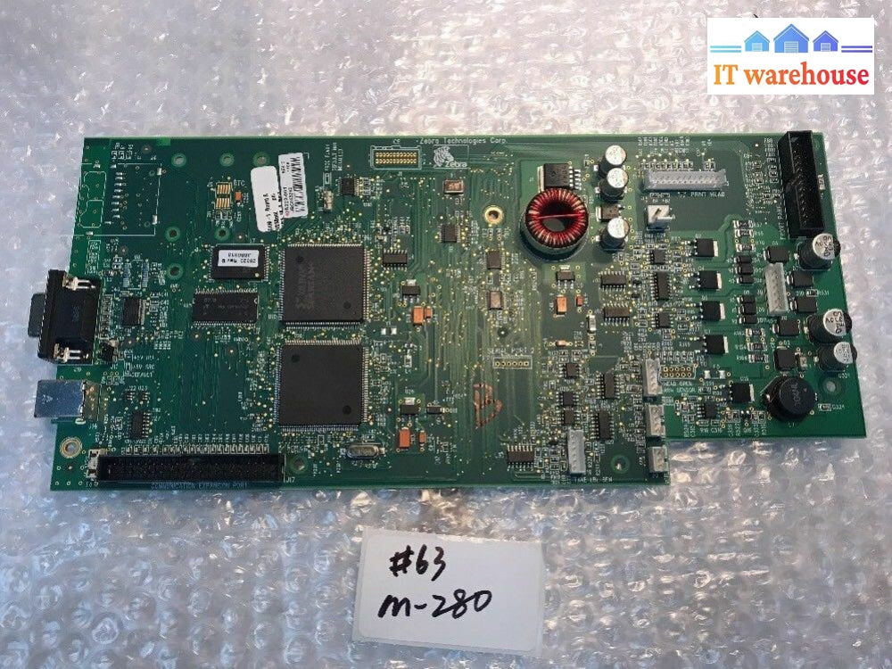 * Zebra S4M Logic Board With Comm Expansion Port 28322-001 Rev:h