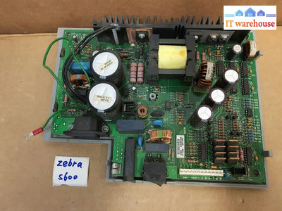 Zebra Stripe S600 Printer Power Supply Board