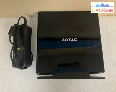 ~Zotac Zbox Hd-Id40 Mini Pc Intel Atom D525 Cpu / 4Gb Ram 80Gb Hdd Windows 7